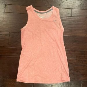 pink dri-fit tank top